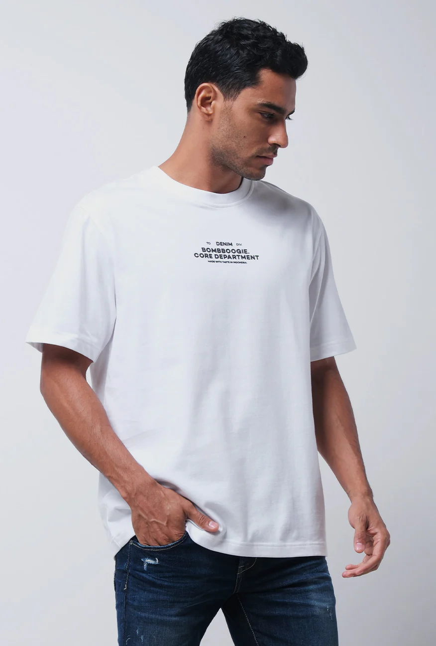 T-Shirt Lengan Pendek Regular Grecy Offwhite - Image 2