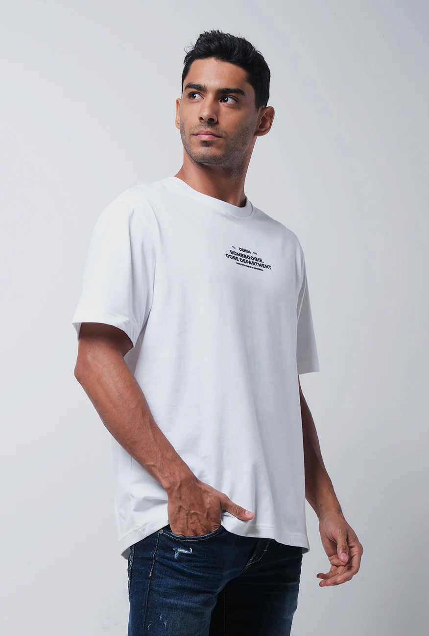 T-Shirt Lengan Pendek Regular Grecy Offwhite - Image 3