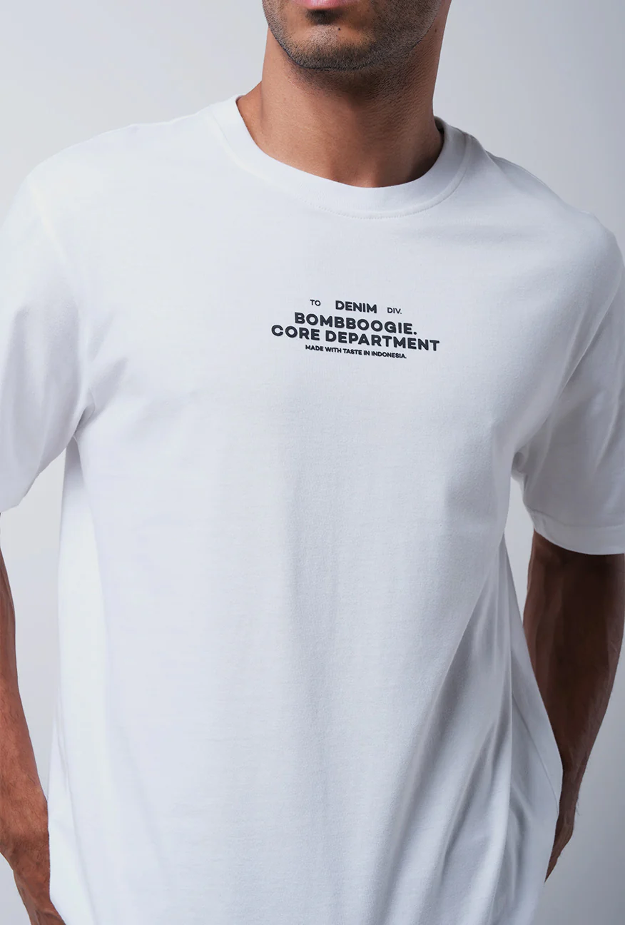 T-Shirt Lengan Pendek Regular Grecy Offwhite - Image 4