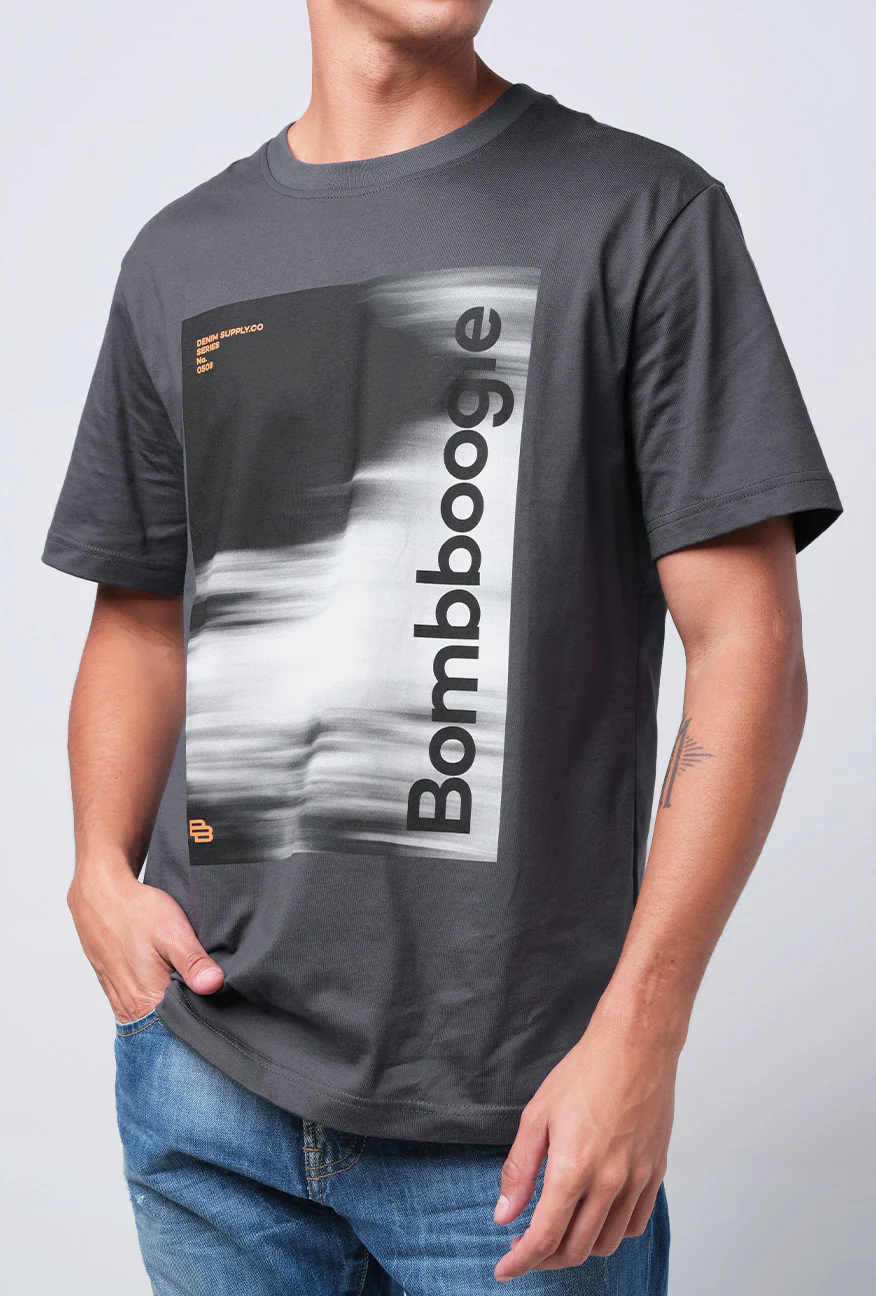 T-Shirt Lengan Pendek Regular Greivo Dark Grey 2.0 - Image 6