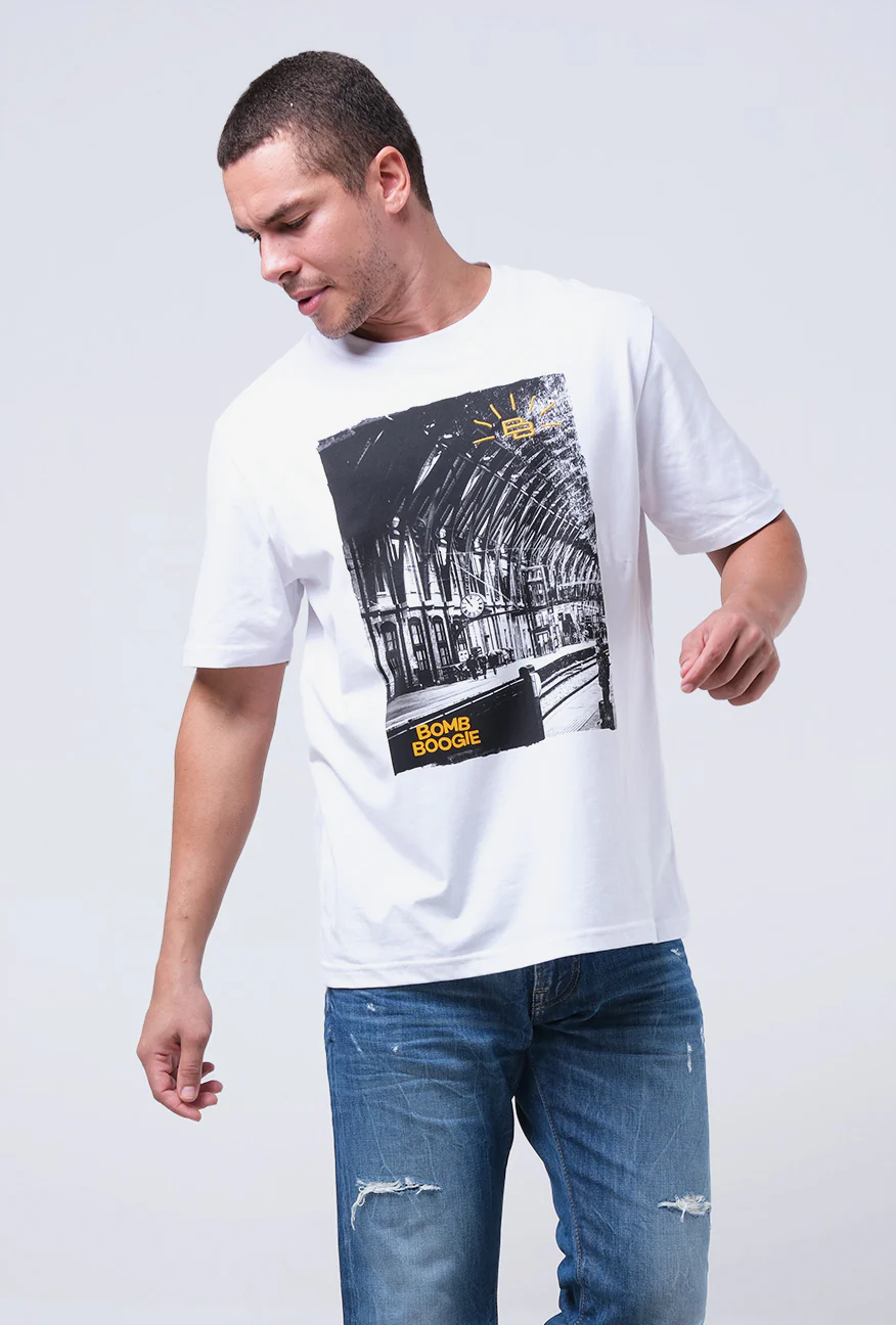 T-shirt Lengan Pendek Regular Grolen Offwhite 2.0 - Image 3