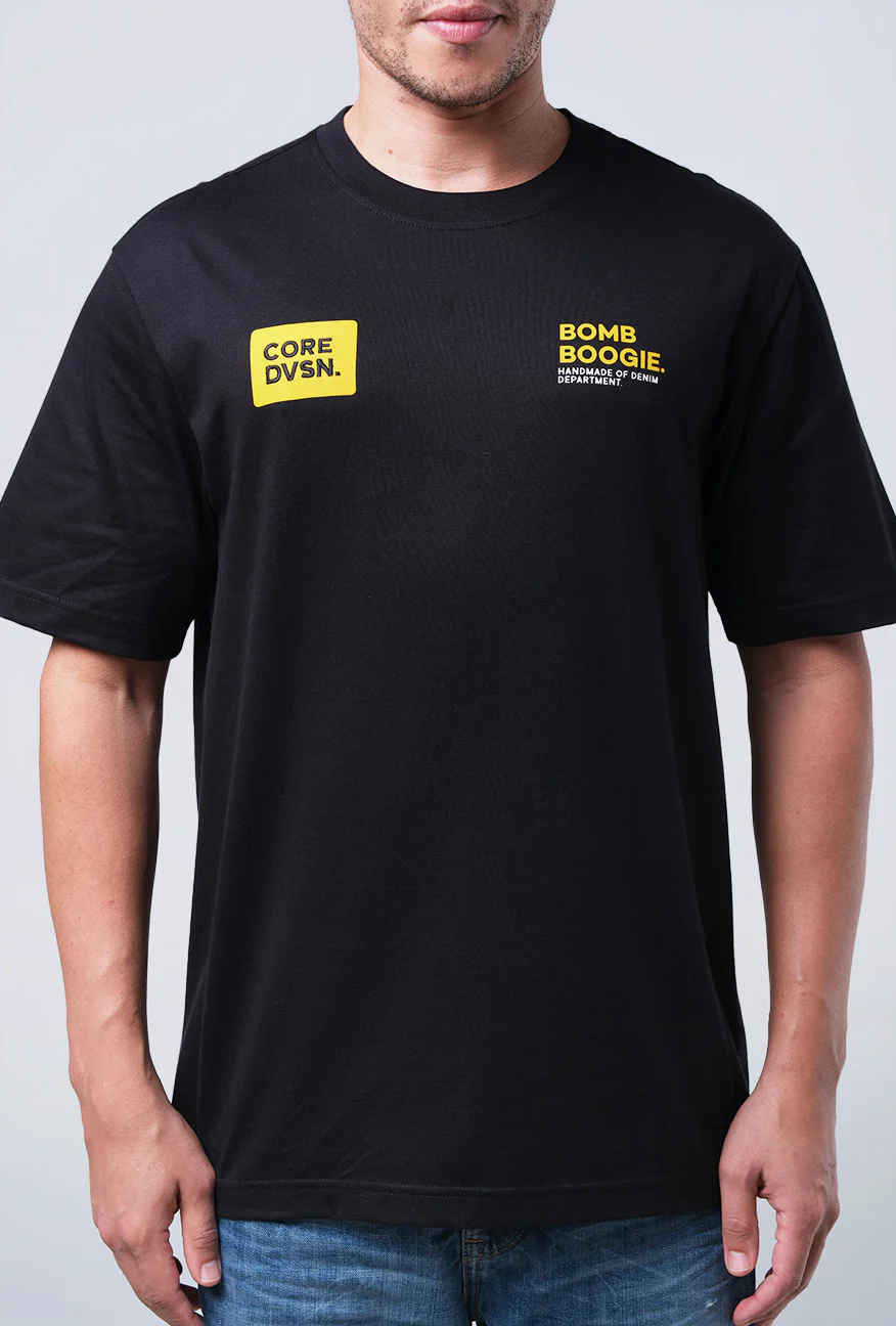 T-Shirt Lengan Pendek Regular Hayward Black 2.0 - Image 4