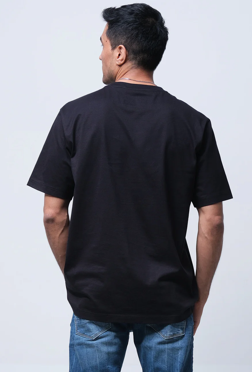 T-Shirt Lengan Pendek Regular Howler Black 2.0 - Image 3