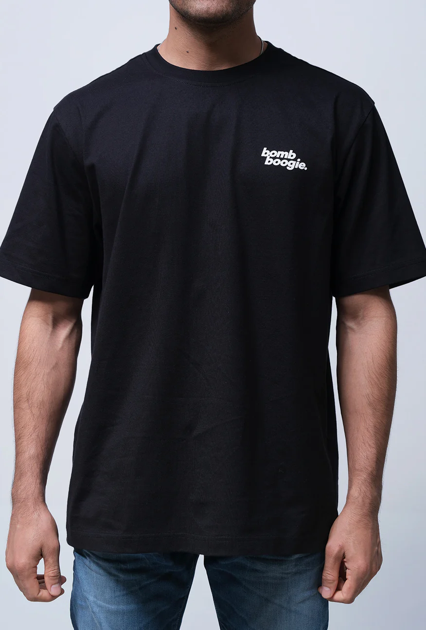 T-Shirt Lengan Pendek Regular Howler Black 2.0 - Image 4