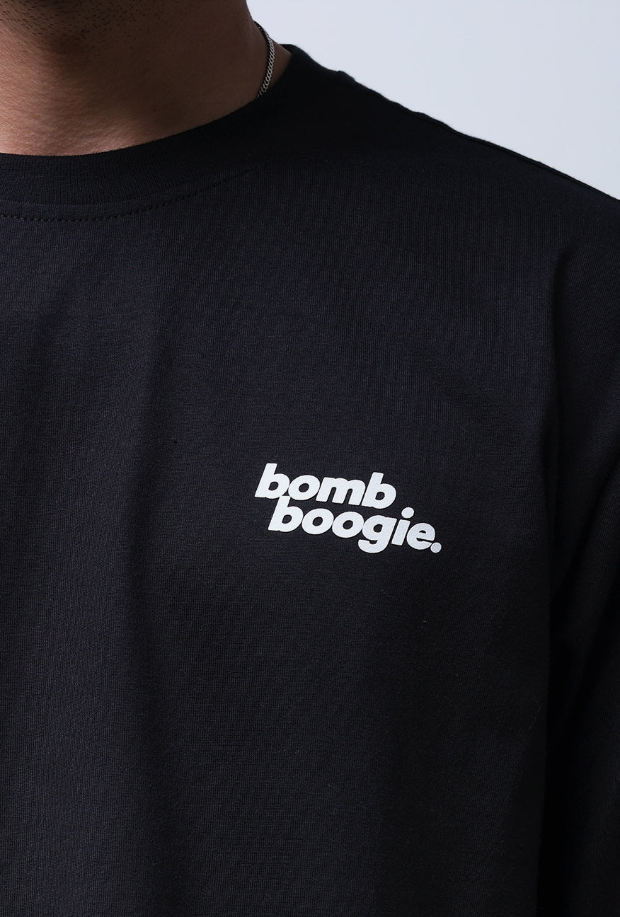 T-Shirt Lengan Pendek Regular Howler Black 2.0 - Image 5