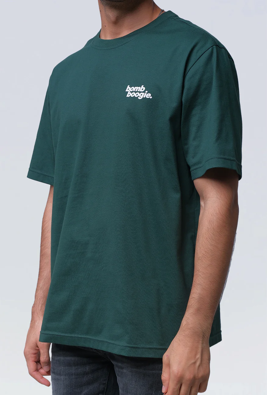 T-Shirt Lengan Pendek Regular Howler Dark Green 2.0 - Image 3