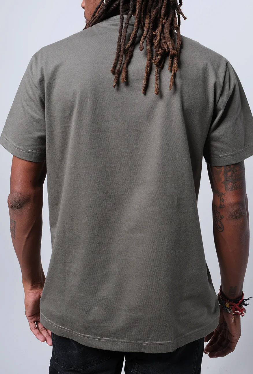 T-Shirt Lengan Pendek Regular Jackboy Olive - Image 4