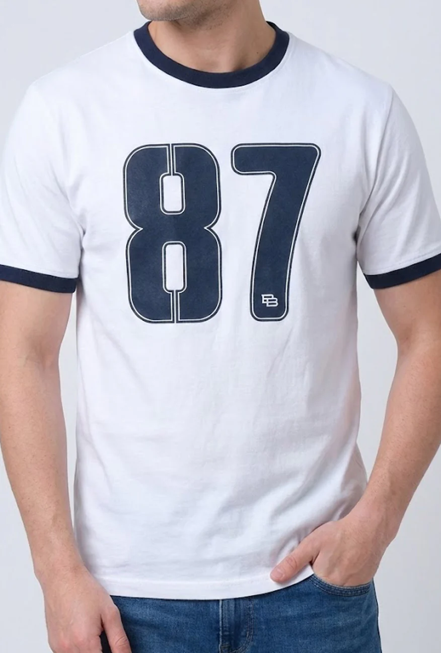 T-Shirt Lengan Pendek Regular Kritzy White 2.0 - Image 5