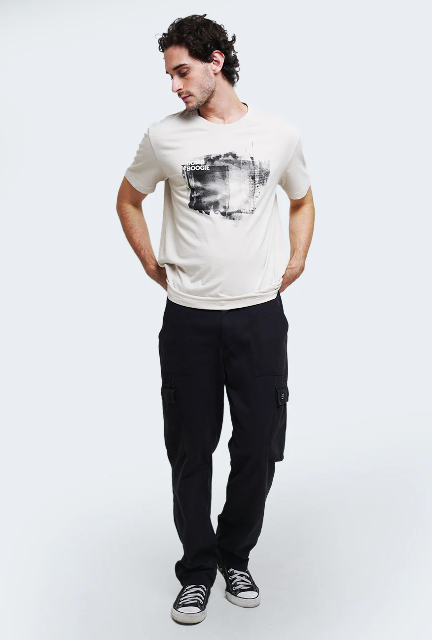 T-Shirt Lengan Pendek Regular Lipsey Light Khaki - Image 5