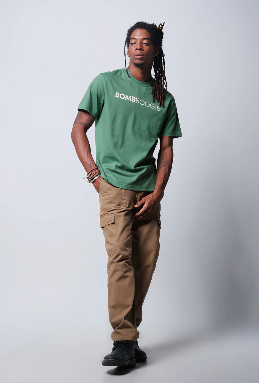 T-Shirt Lengan Pendek Regular Luzio Green - Image 3