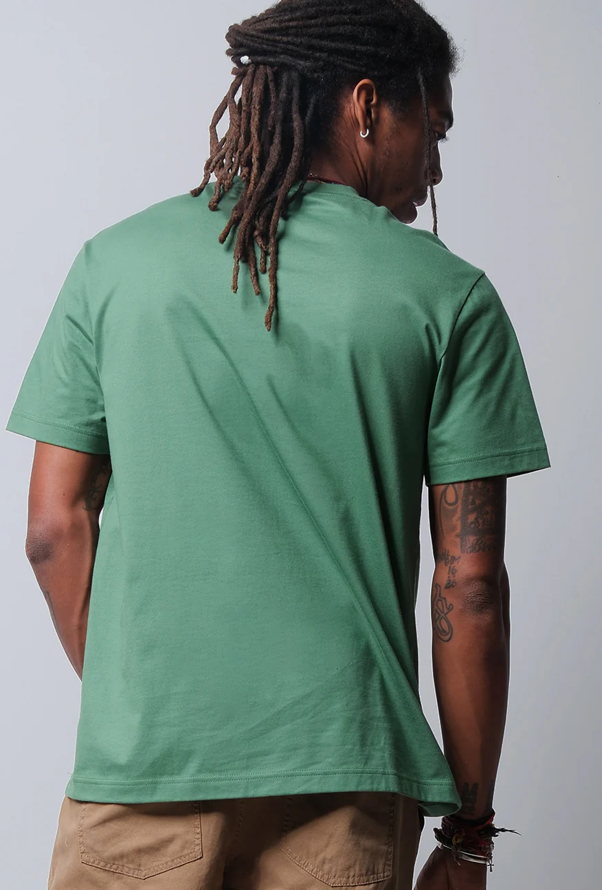 T-Shirt Lengan Pendek Regular Luzio Green - Image 4
