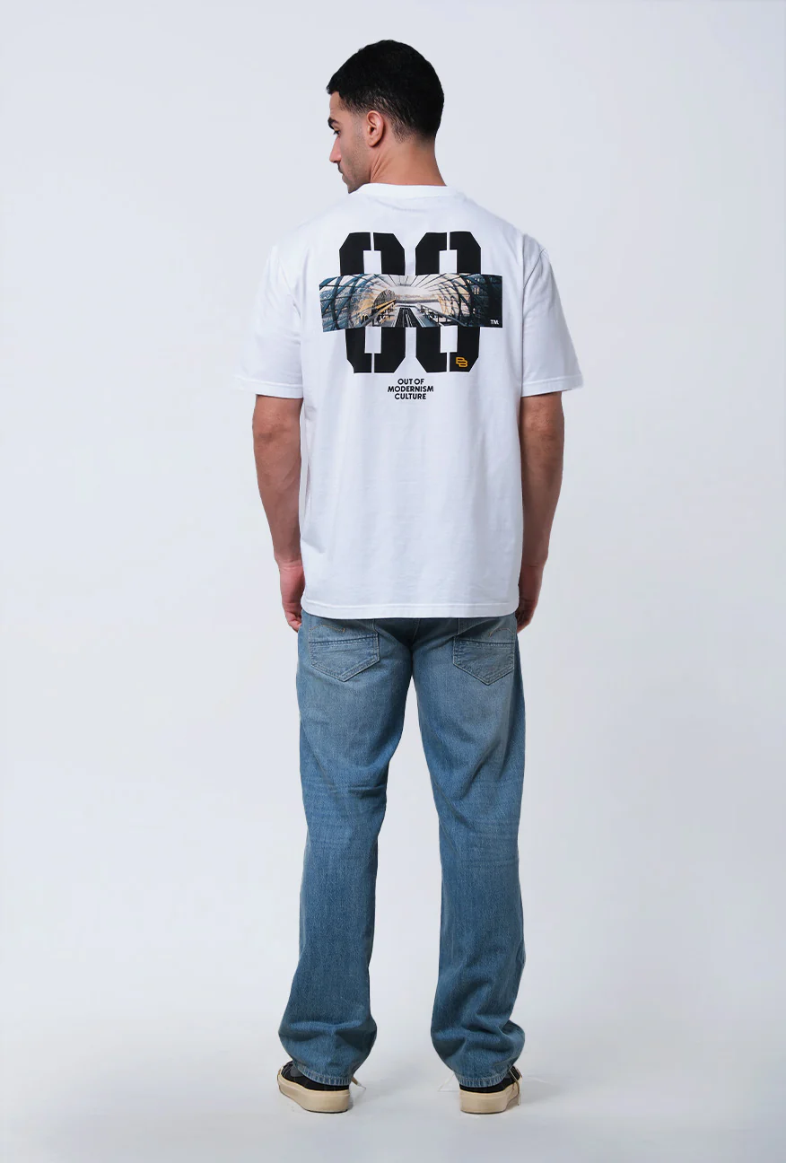 T-Shirt Lengan Pendek Regular Moisle Offwhite 2.0 Exclusive Online