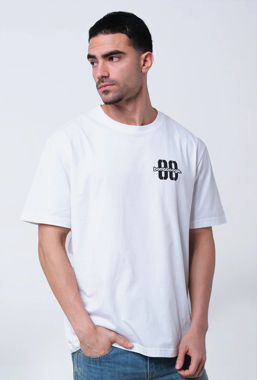 T-Shirt Lengan Pendek Regular Moisle Offwhite 2.0 Exclusive Online - Image 2