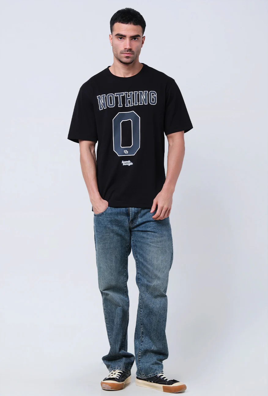 T-Shirt Lengan Pendek Regular Oiyster Black 2.0 - Image 2