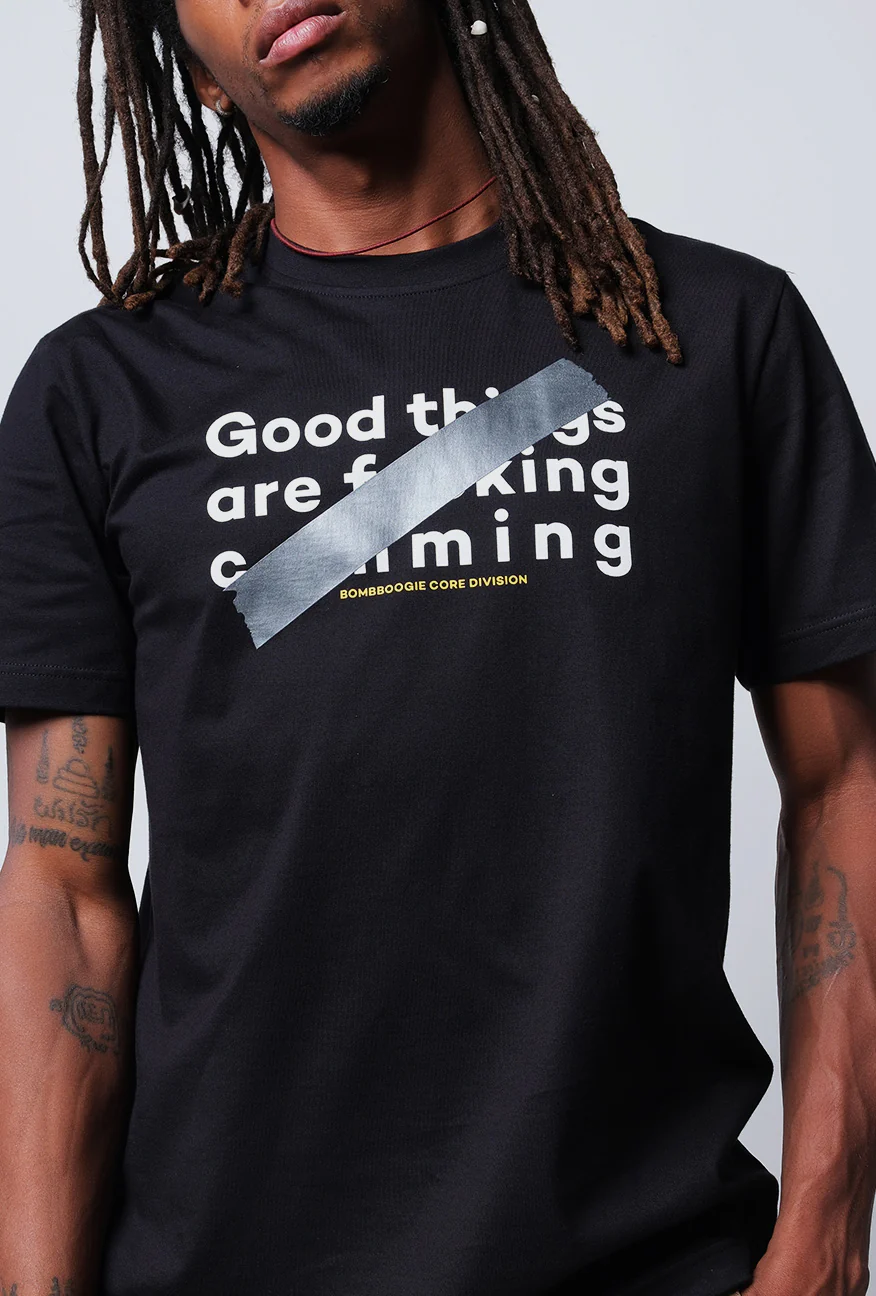 T-Shirt Lengan Pendek Regular Okland Black