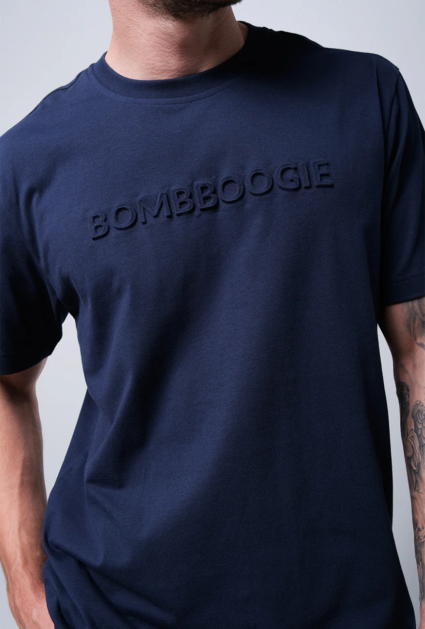 T-Shirt Lengan Pendek Regular Rawson Navy - Image 3
