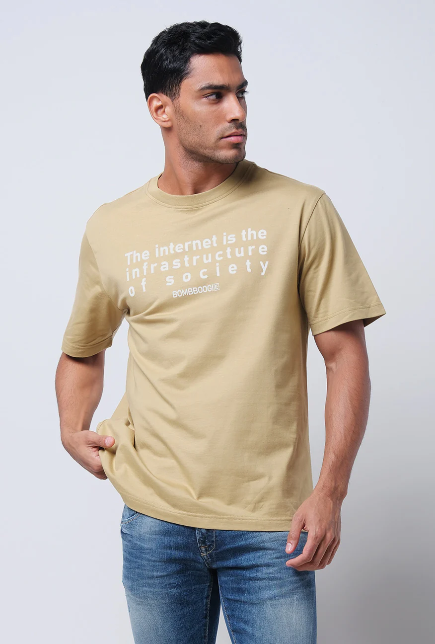 T-Shirt Lengan Pendek Regular Rexy Olive 2.0