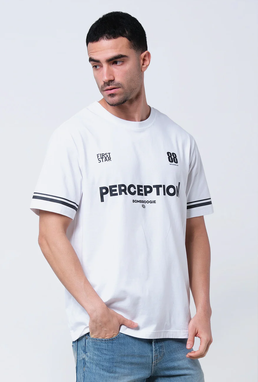 T-Shirt Lengan Pendek Regular Rodmer Offwhite 2.0