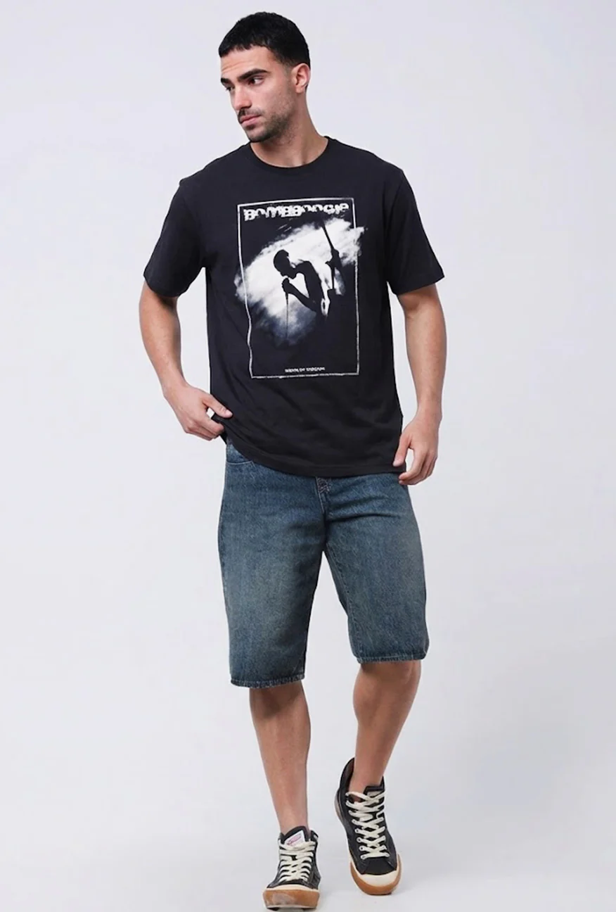 T-Shirt Lengan Pendek Regular Styper Black Exclusive Online - Image 2