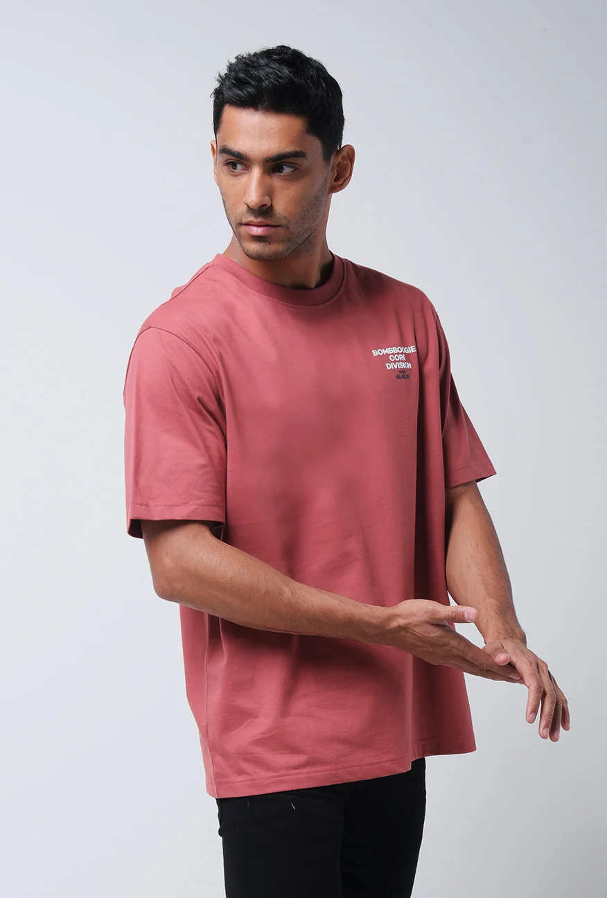 T-Shirt Lengan Pendek Regular Tomlyn Dusty Pink 2.0 - Image 2