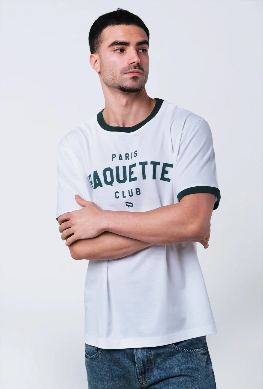 T-Shirt Lengan Pendek Regular Treamo White 2.0 - Image 3