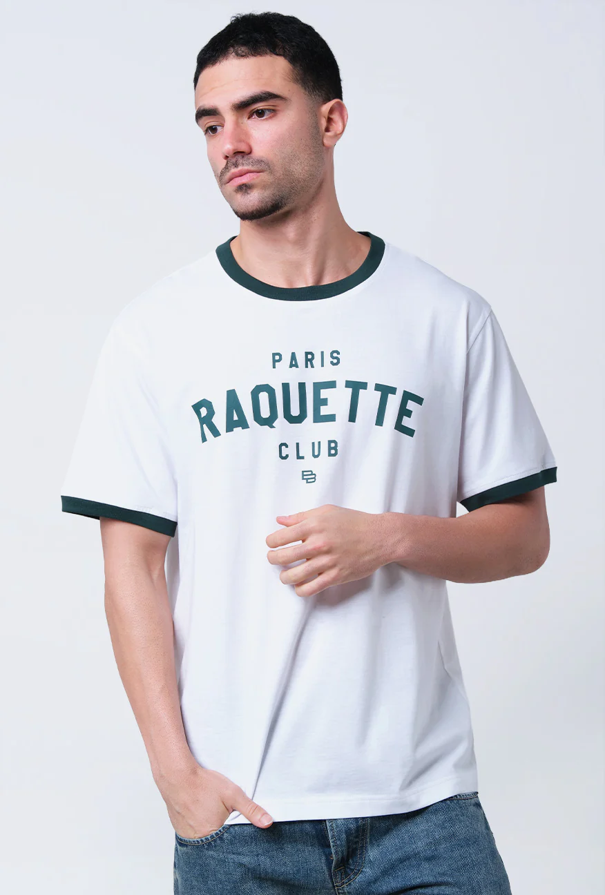 T-Shirt Lengan Pendek Regular Treamo White 2.0 - Image 4