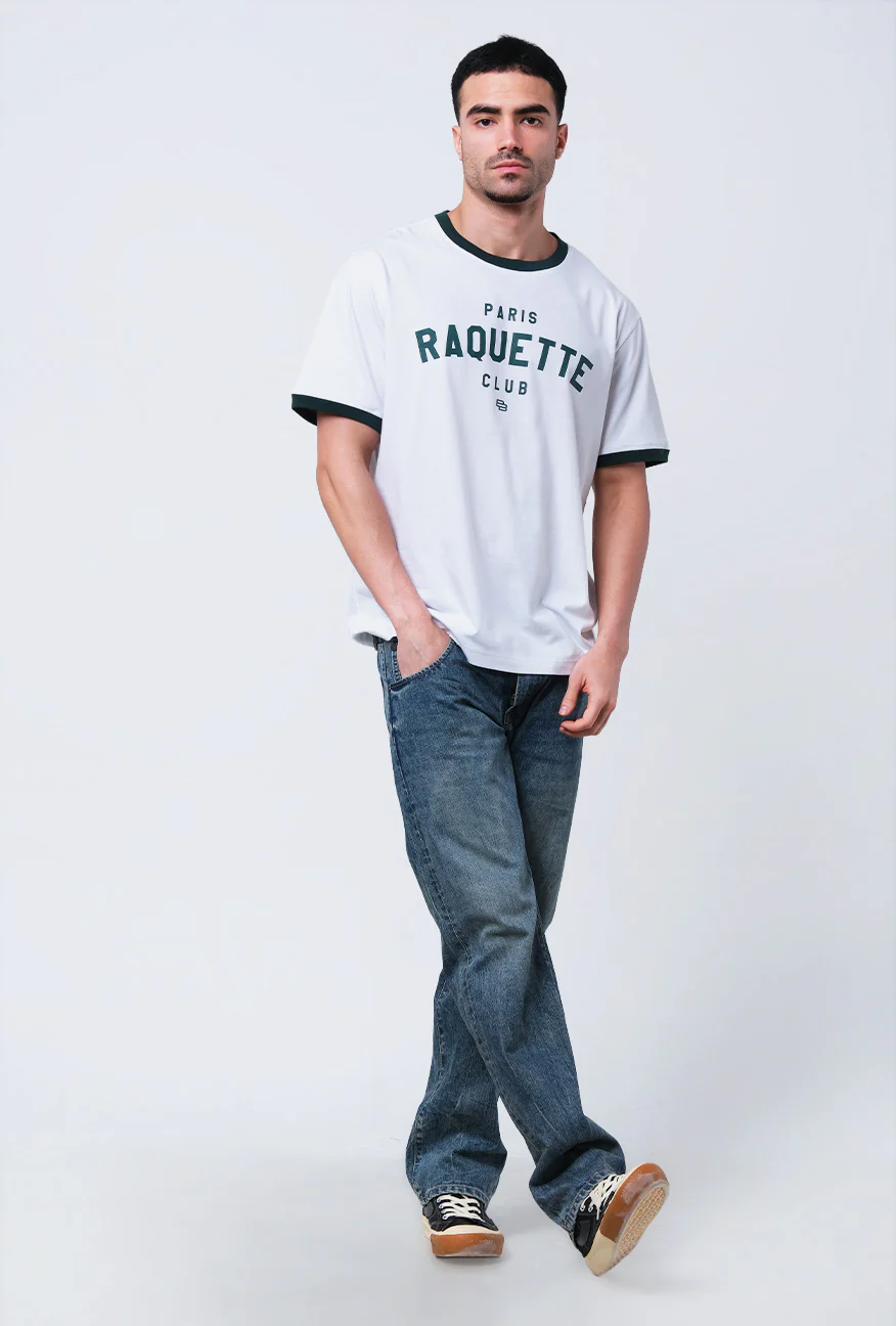 T-Shirt Lengan Pendek Regular Treamo White 2.0 - Image 5