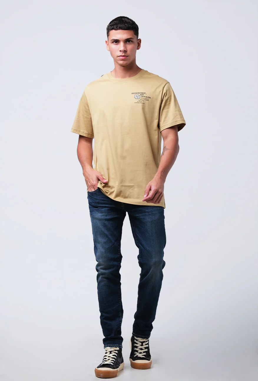 T-Shirt Lengan Pendek Regular Vinium Olive Regular 2.0