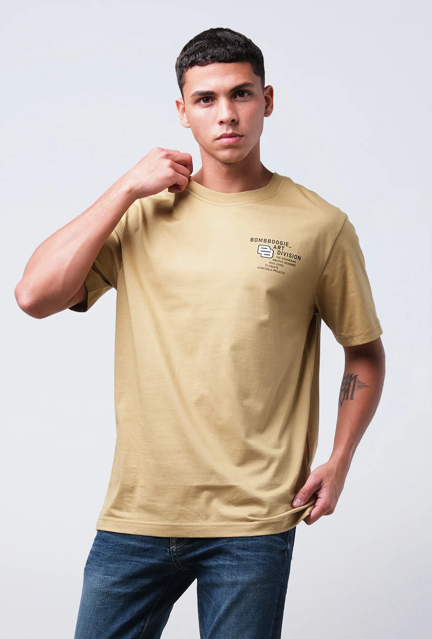 T-Shirt Lengan Pendek Regular Vinium Olive Regular 2.0 - Image 2