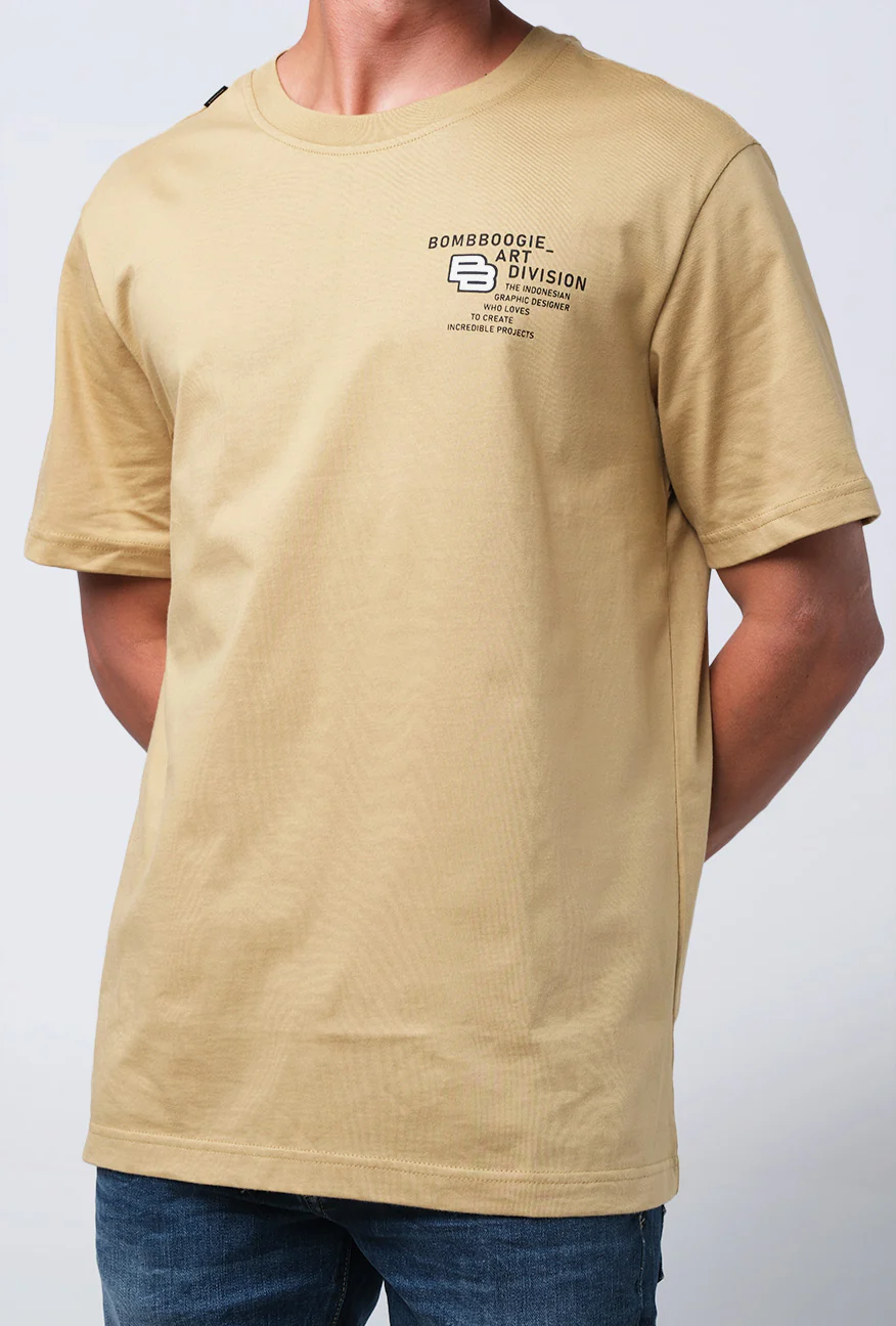 T-Shirt Lengan Pendek Regular Vinium Olive Regular 2.0 - Image 4