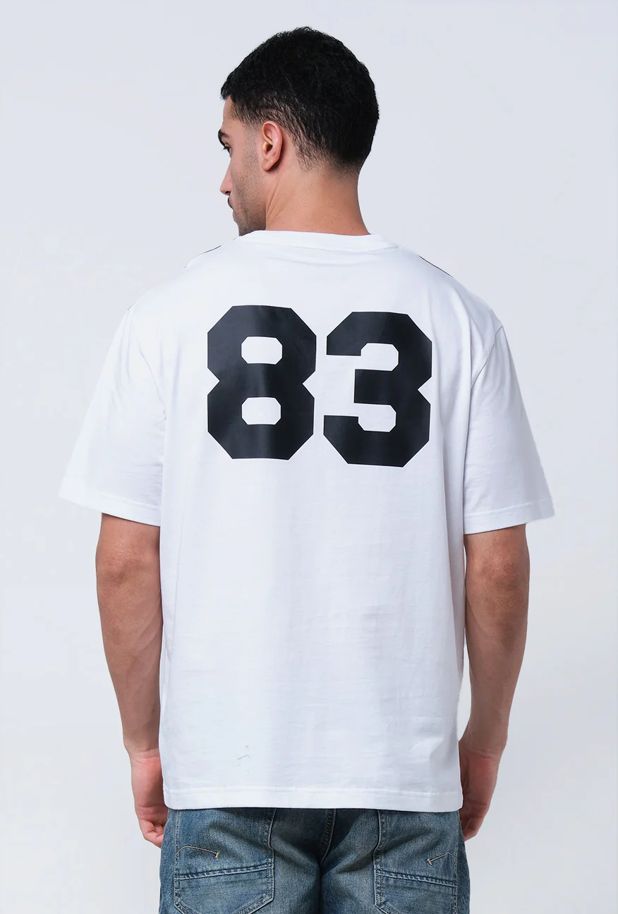T-Shirt Lengan Pendek Regular Vrasco Offwhite - Image 3