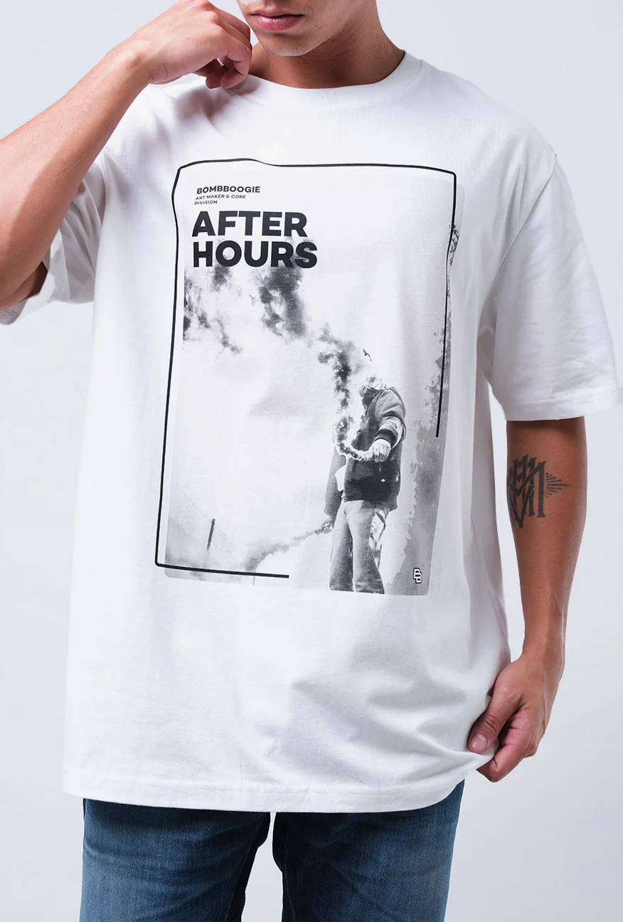T-Shirt Lengan Pendek Regular Wellmon Offwhite 2.0 - Image 3