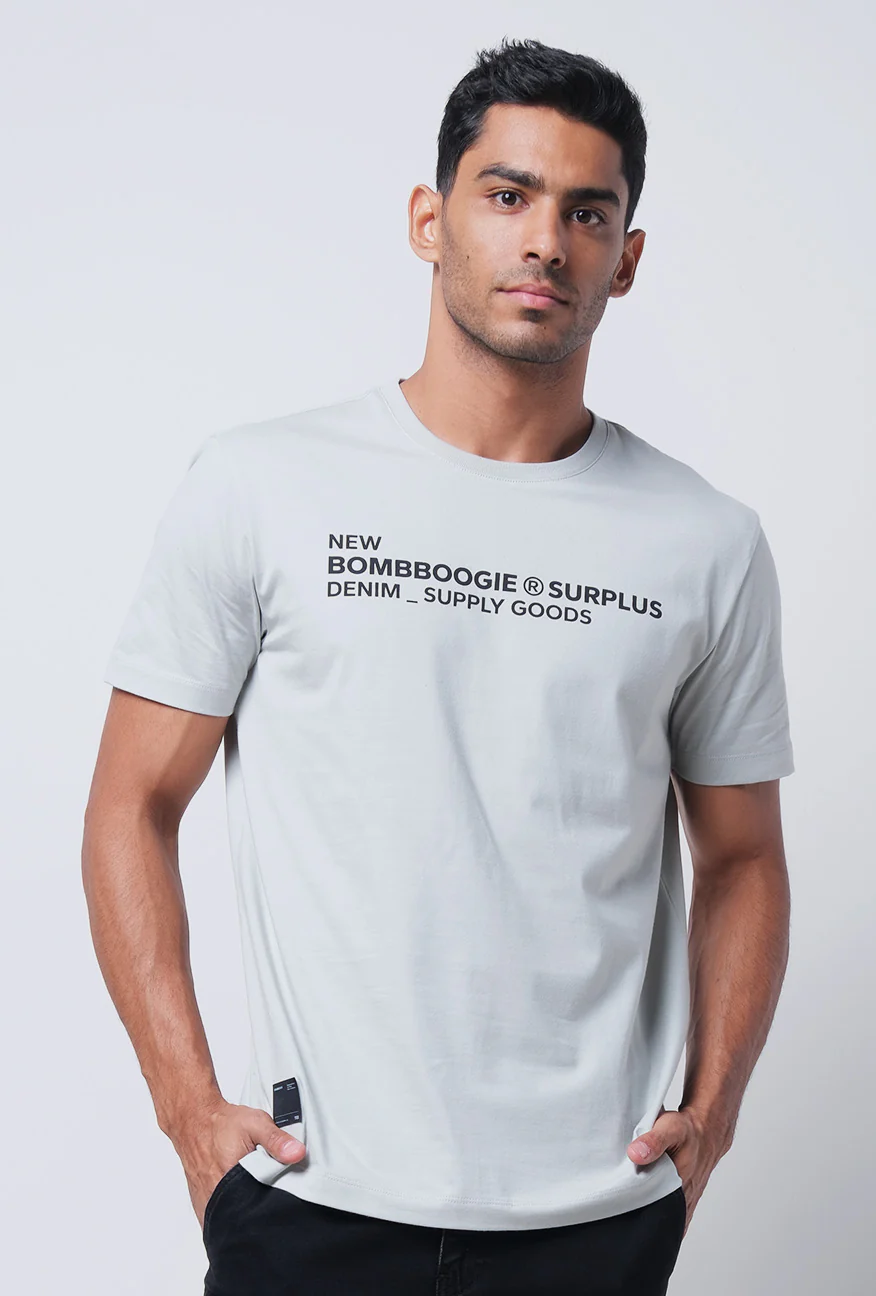 T-Shirt Lengan Pendek Slimfit Bleinn Dusty Mint - Image 2
