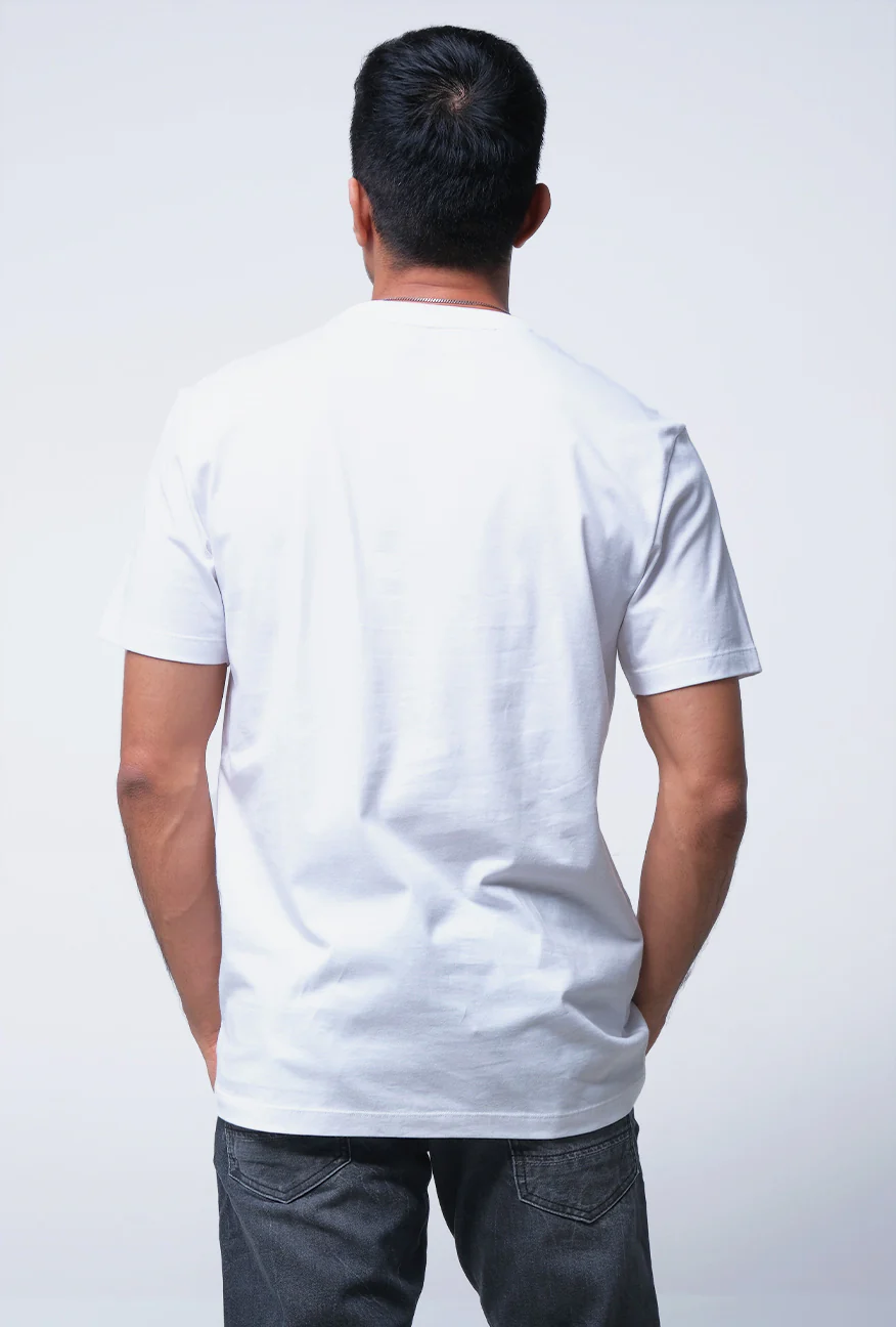 T-Shirt Lengan Pendek Slimfit Dave Offwhite - Image 3
