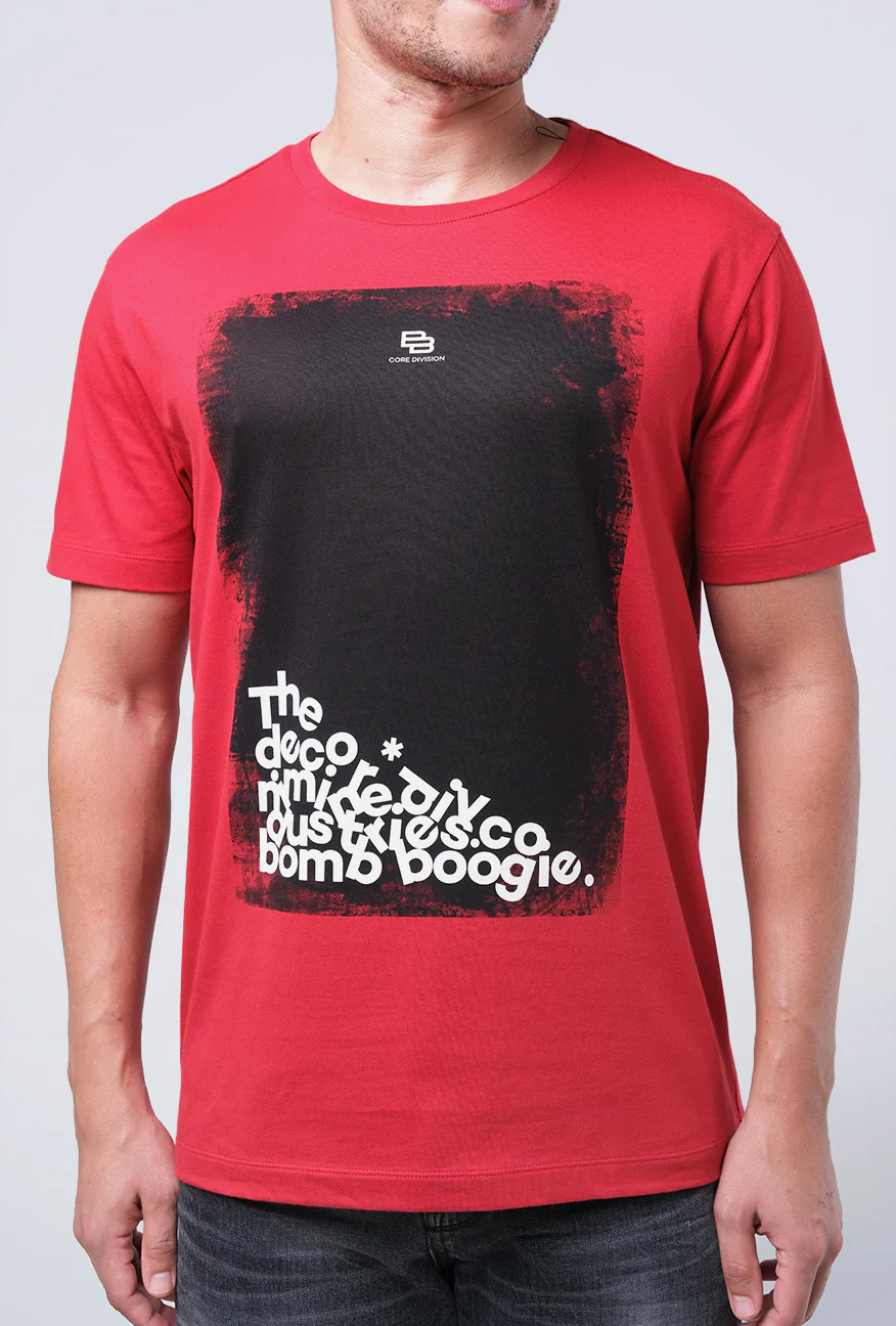 T-Shirt Lengan Pendek Slimfit Haskies Red - Image 2