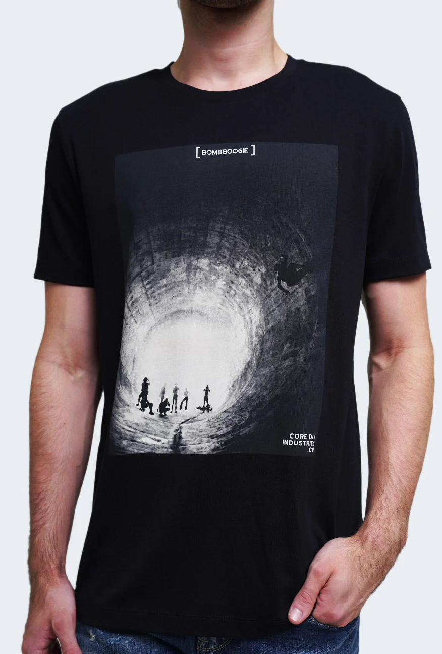 T-Shirt Lengan Pendek Slimfit Humston Black - Image 2