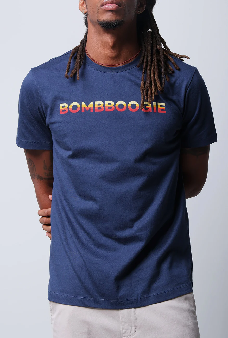 T-Shirt Lengan Pendek Slimfit Nasky Navy - Image 3