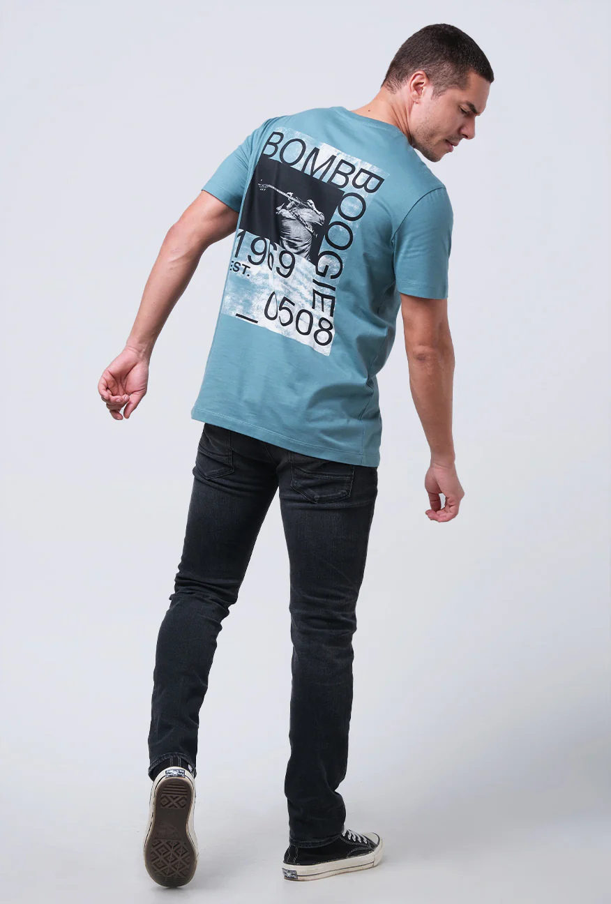 T-Shirt Lengan Pendek Slimfit Nieto Tosca - Image 3