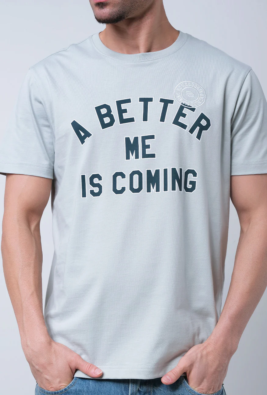T-Shirt Lengan Pendek Slimfit Nipsey Dusty Mint - Image 2