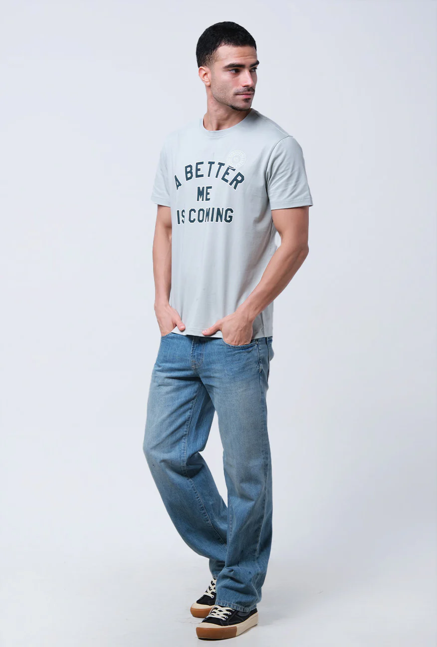T-Shirt Lengan Pendek Slimfit Nipsey Dusty Mint - Image 5