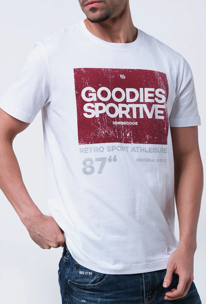 T-Shirt Lengan Pendek Slimfit Rasscal Offwhite - Image 3