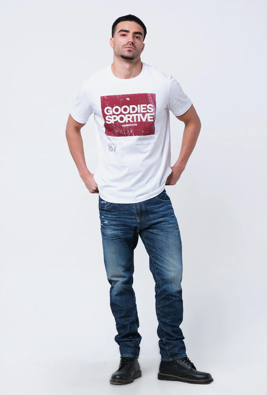 T-Shirt Lengan Pendek Slimfit Rasscal Offwhite - Image 4