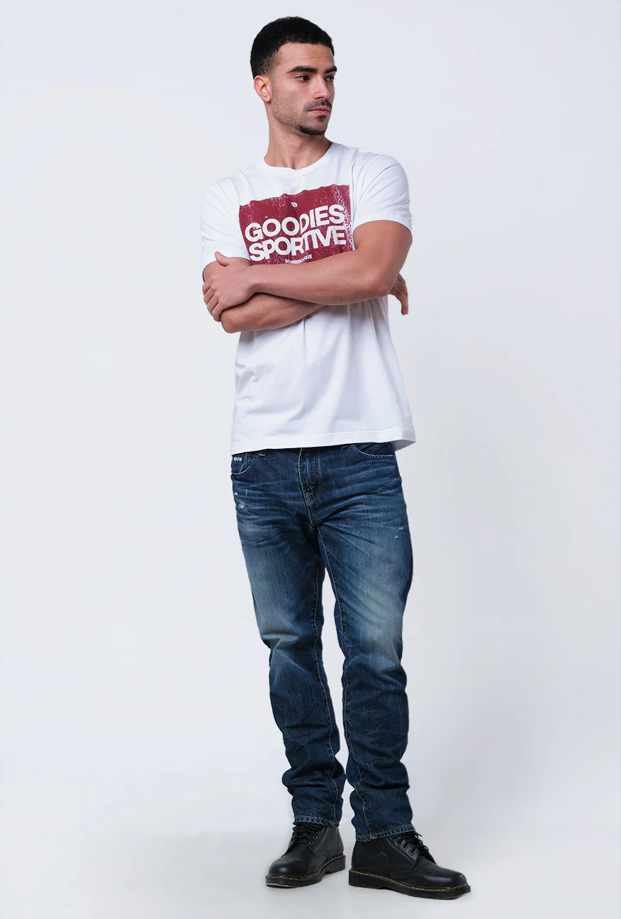 T-Shirt Lengan Pendek Slimfit Rasscal Offwhite - Image 5