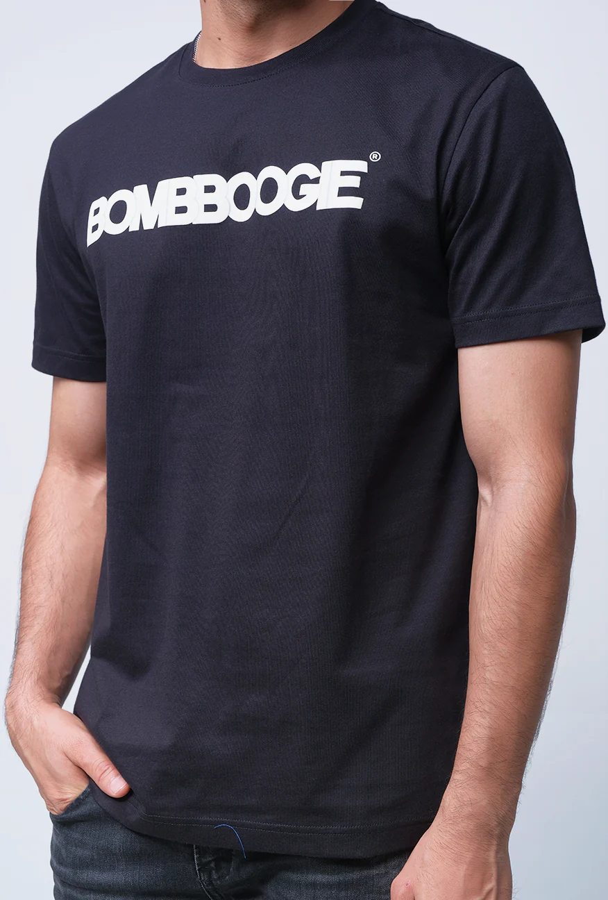 T-Shirt Lengan Pendek Slimfit Slova Black - Image 4