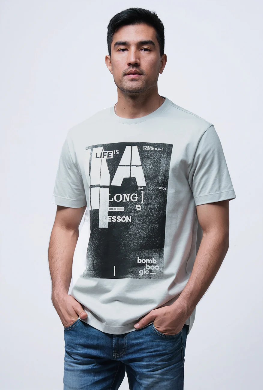 T-Shirt Lengan Pendek Slimfit Vastra Dusty Mint - Image 2
