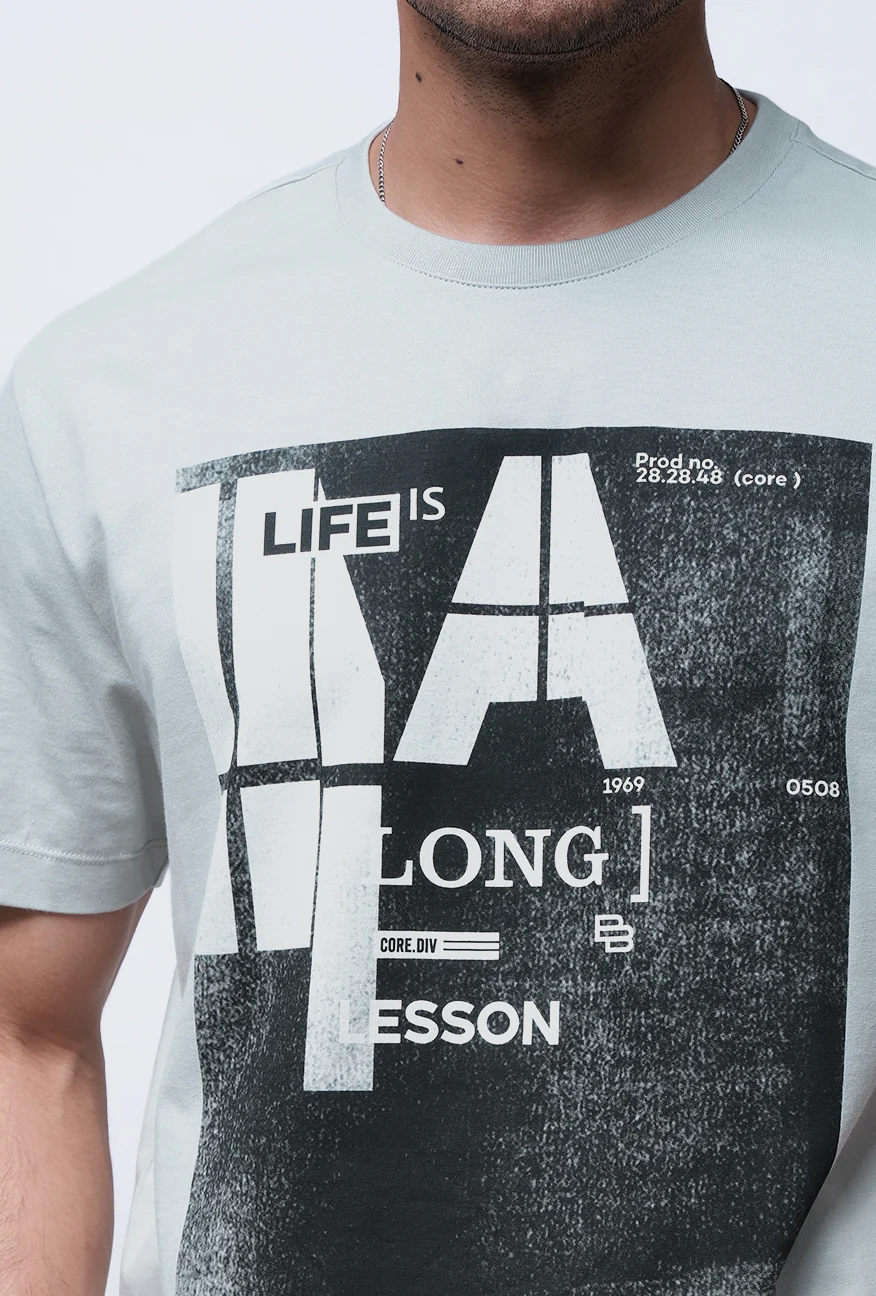 T-Shirt Lengan Pendek Slimfit Vastra Dusty Mint - Image 4