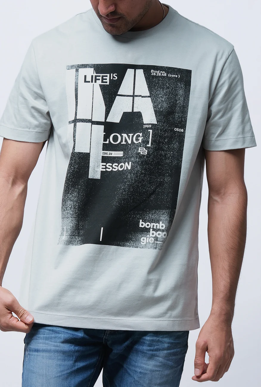 T-Shirt Lengan Pendek Slimfit Vastra Dusty Mint - Image 5