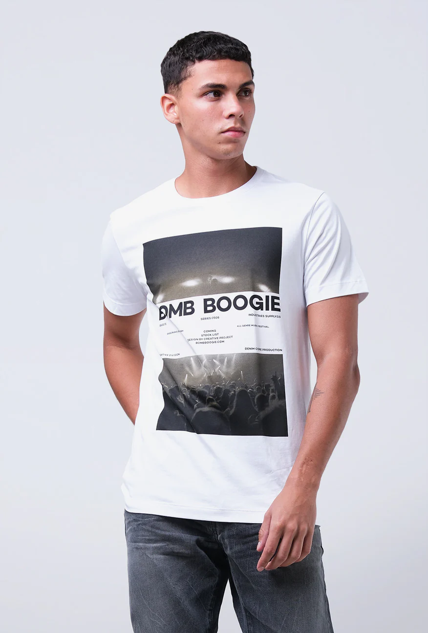 T-Shirt Lengan Pendek Slimfit Winzie Offwhite - Image 2