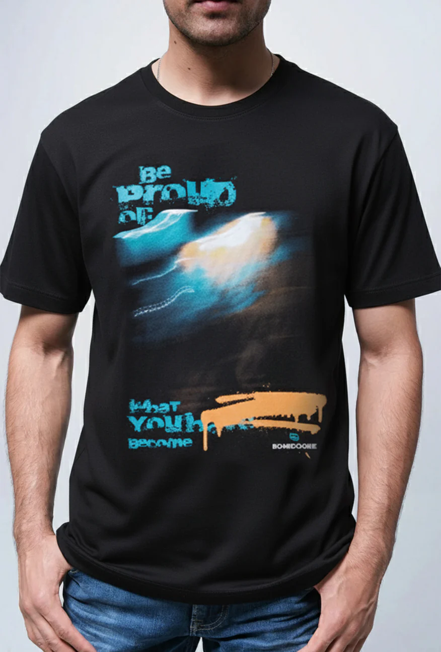 T-Shirt Lengan Pendek Slimfit Zeta Black - Image 4