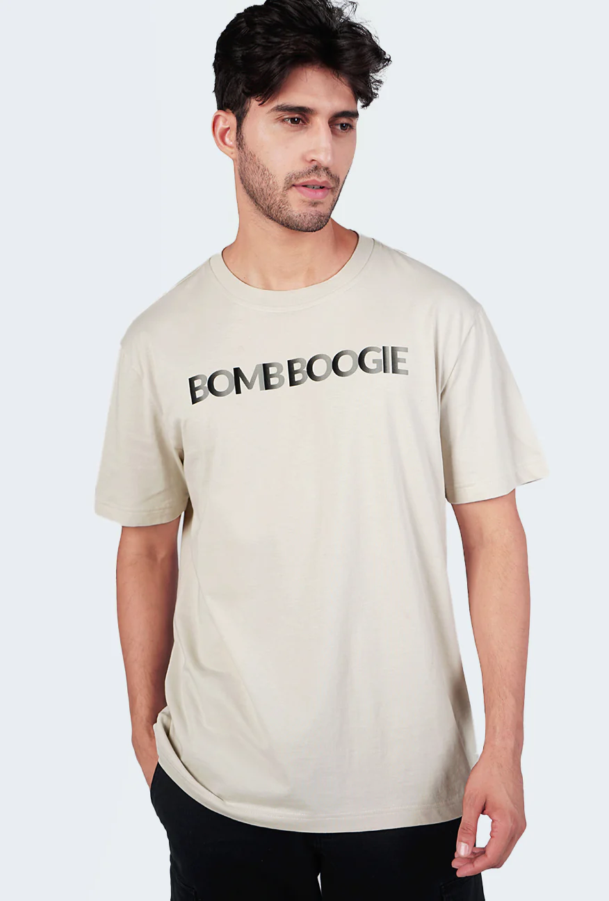 T-Shirt Lengan Pendek Stenza Khaki Regular - Image 2